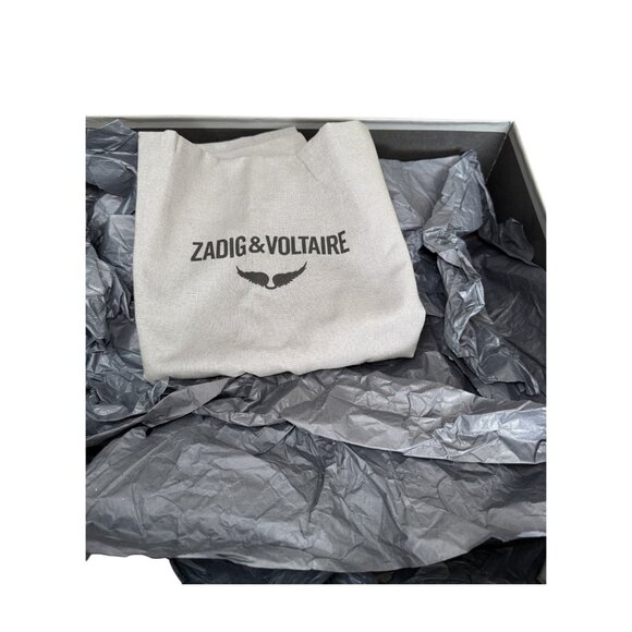 Zadig & Voltaire Joe Canvas Boot, Flash New in Box - Picture 13 of 15